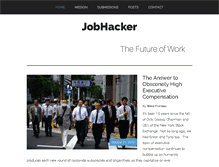 Tablet Screenshot of jobhacker.org